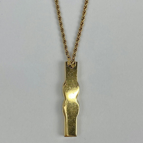 Christian Dior Rhinestone Design Necklace GP - Picture 2 of 4